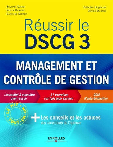 Réussir DSCG 3. Management et contrôle de gestion