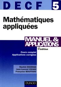 Mathématiques appliquées DECF 5