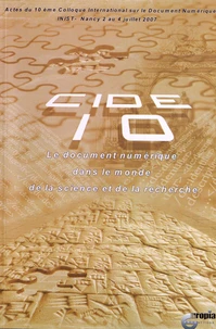 Le document numérique dans le monde de la science et de la recherche