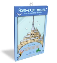 Le Mont-Saint-Michel à déplier, colorier et décorer !