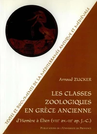 Les classes zoologiques en Grèce ancienne