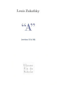 "A" (Sections 13 à 18)