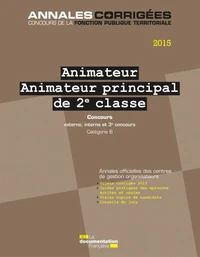 Animateur - Animateur principal de 2e classe