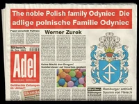 The noble Polish family Odyniec Die adlige polnische Familie Odyniec